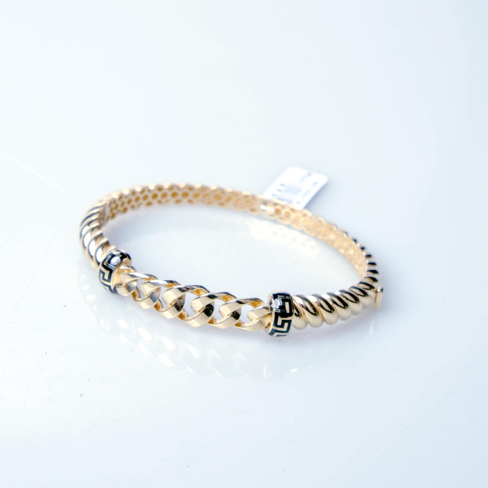Stainless Steel Anti-Tarnish Gold Chain Link Bracelet – Elegant Everyday Jewelry